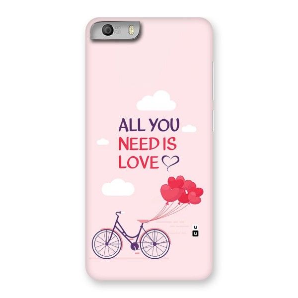 Cycle Of Love Back Case for Canvas Knight 2