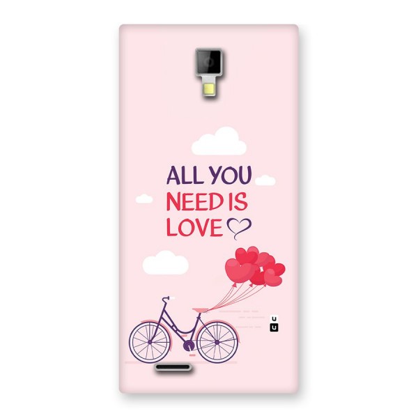 Cycle Of Love Back Case for Canvas Xpress A99