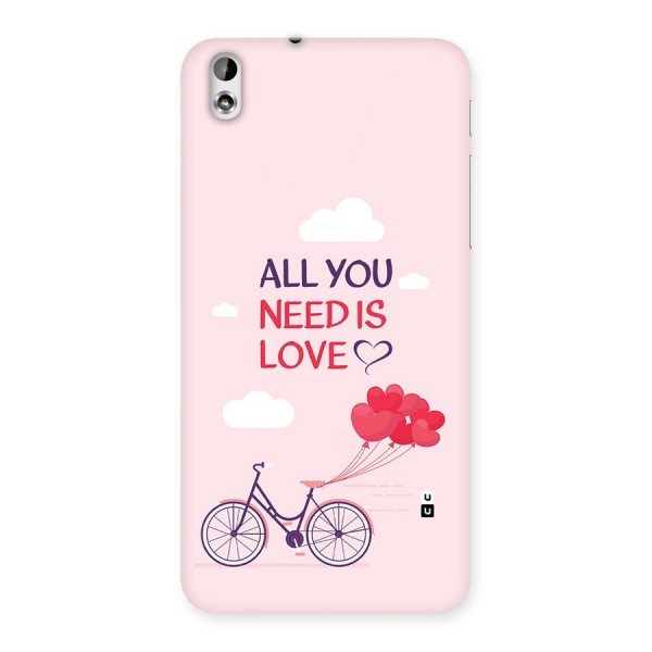 Cycle Of Love Back Case for Desire 816
