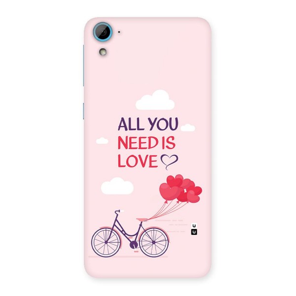 Cycle Of Love Back Case for Desire 826