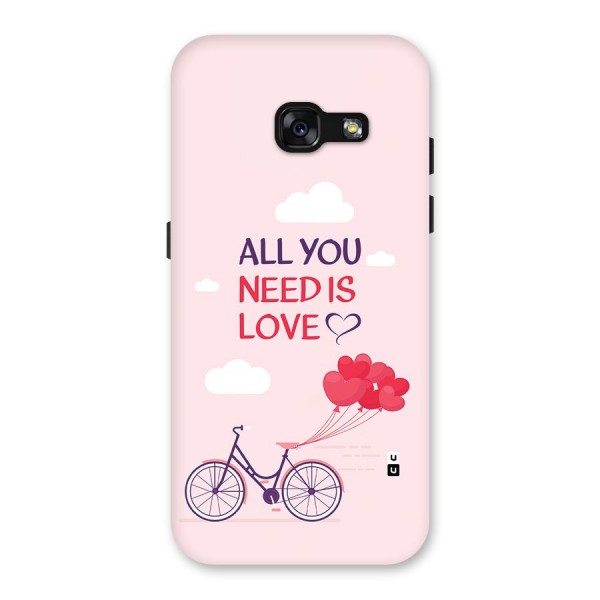 Cycle Of Love Back Case for Galaxy A3 (2017)