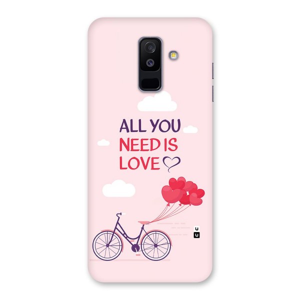 Cycle Of Love Back Case for Galaxy A6 Plus