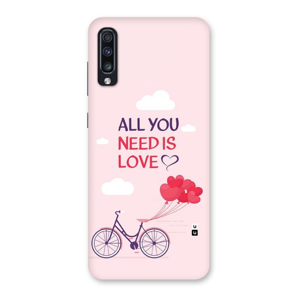 Cycle Of Love Back Case for Galaxy A70
