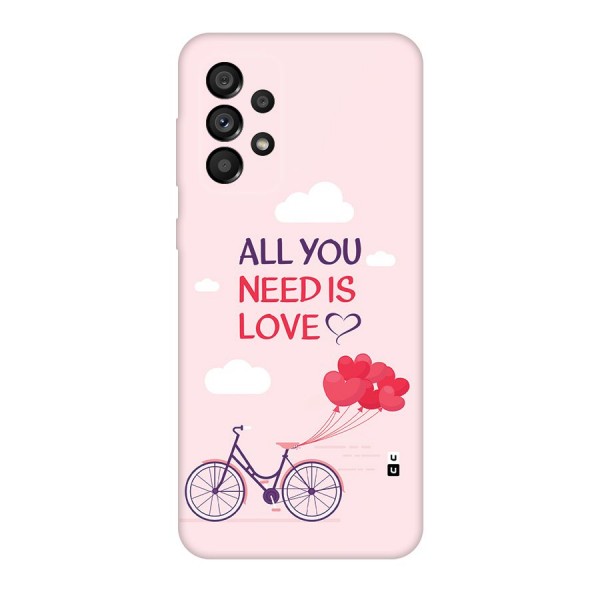 Cycle Of Love Back Case for Galaxy A73 5G
