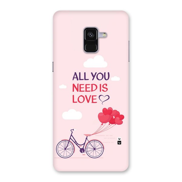 Cycle Of Love Back Case for Galaxy A8 Plus