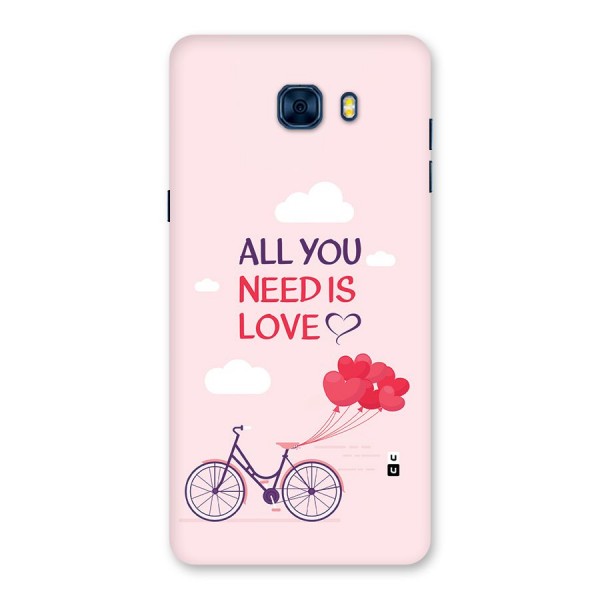 Cycle Of Love Back Case for Galaxy C7 Pro