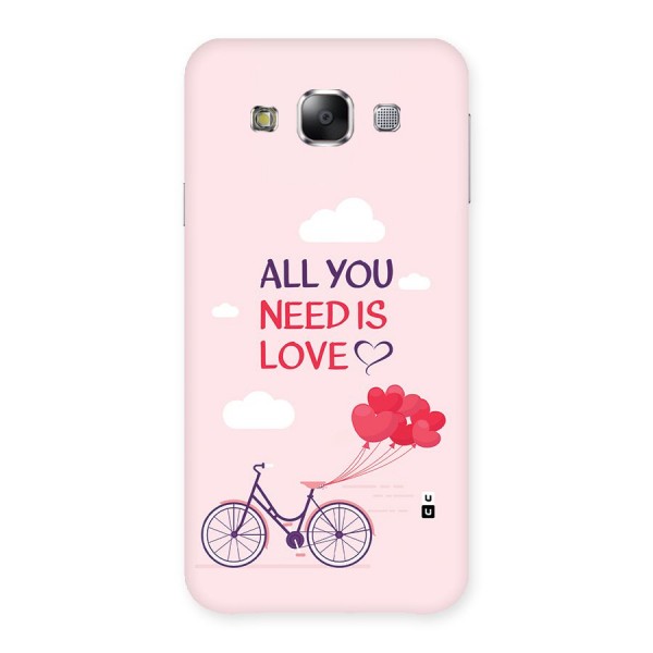 Cycle Of Love Back Case for Galaxy E5