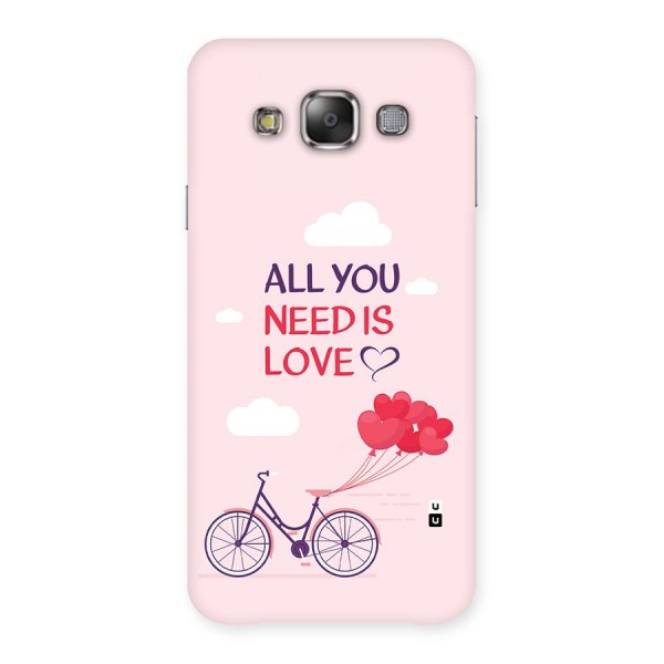 Cycle Of Love Back Case for Galaxy E7