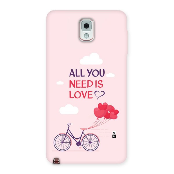 Cycle Of Love Back Case for Galaxy Note 3