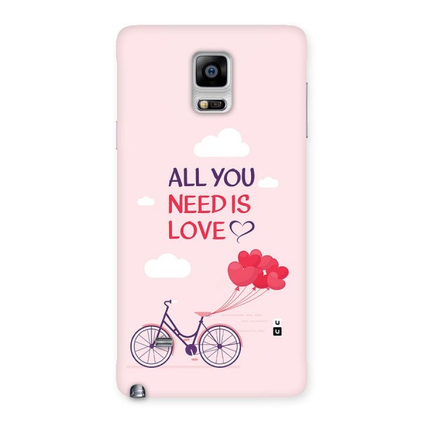 Cycle Of Love Back Case for Galaxy Note 4