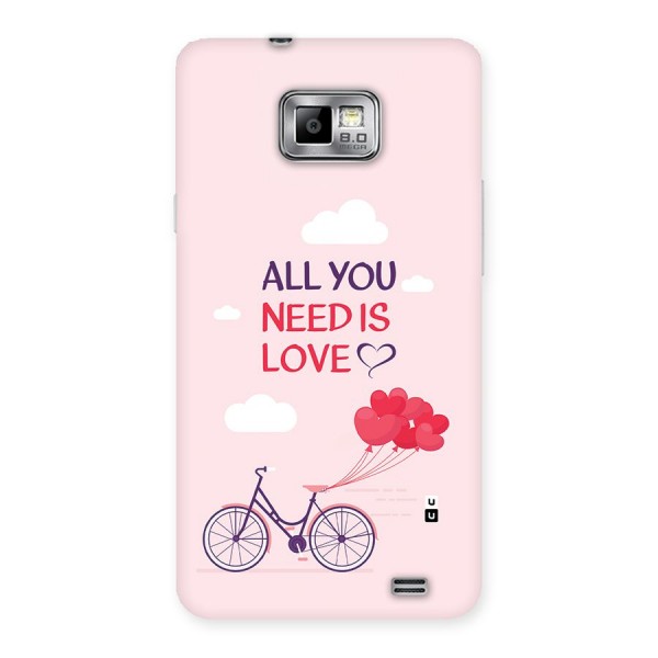 Cycle Of Love Back Case for Galaxy S2