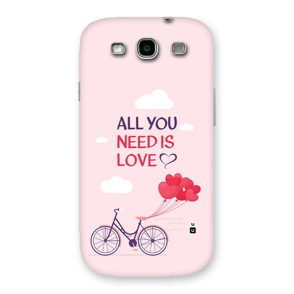 Cycle Of Love Back Case for Galaxy S3