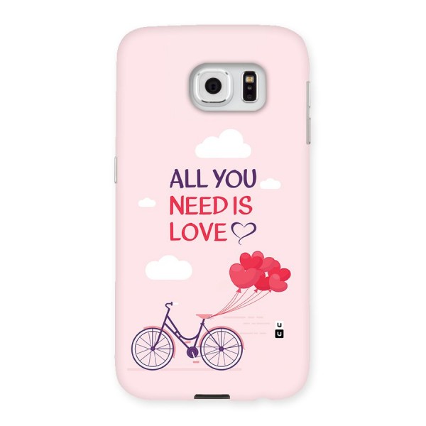 Cycle Of Love Back Case for Galaxy S6