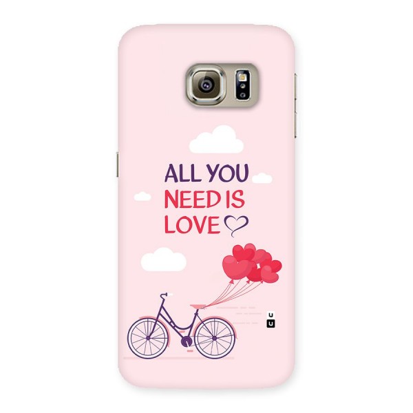 Cycle Of Love Back Case for Galaxy S6 edge