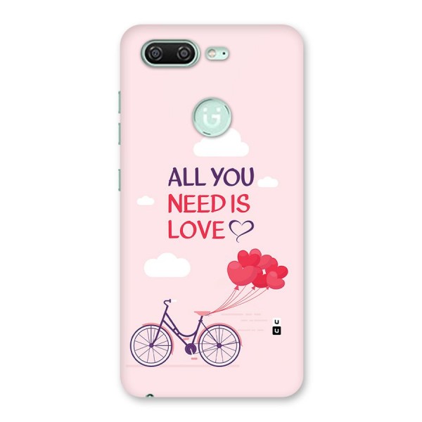 Cycle Of Love Back Case for Gionee S10