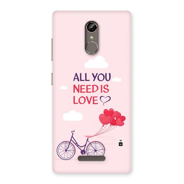 Cycle Of Love Back Case for Gionee S6s