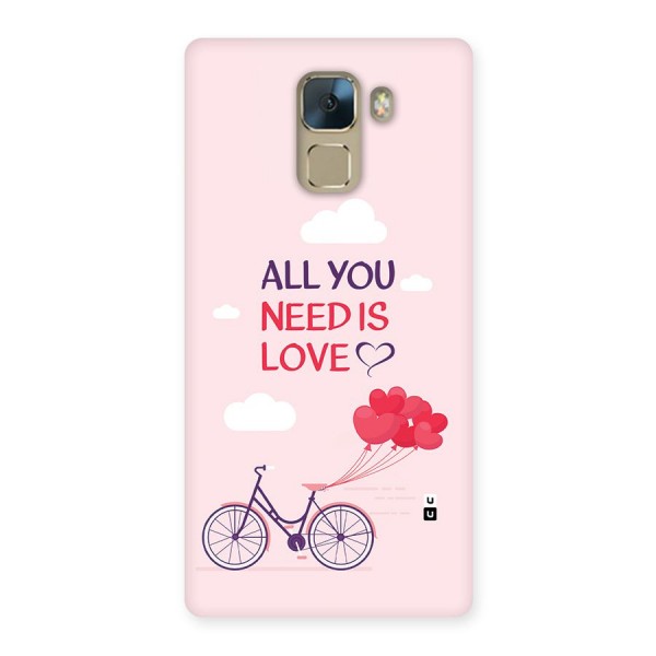 Cycle Of Love Back Case for Honor 7
