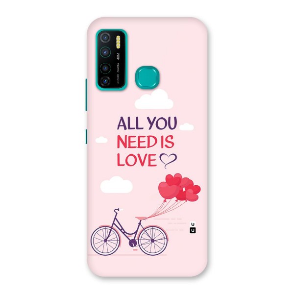 Cycle Of Love Back Case for Infinix Hot 9 Pro