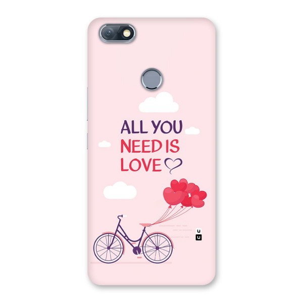 Cycle Of Love Back Case for Infinix Note 5