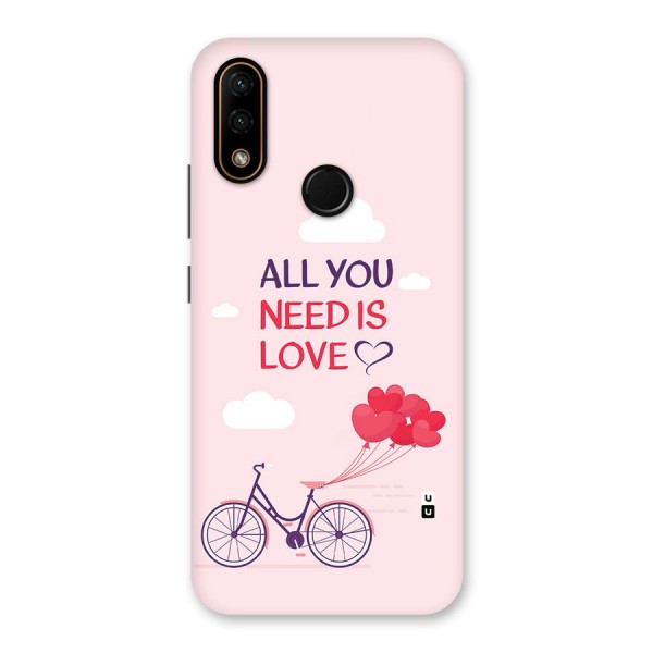 Cycle Of Love Back Case for Lenovo A6 Note