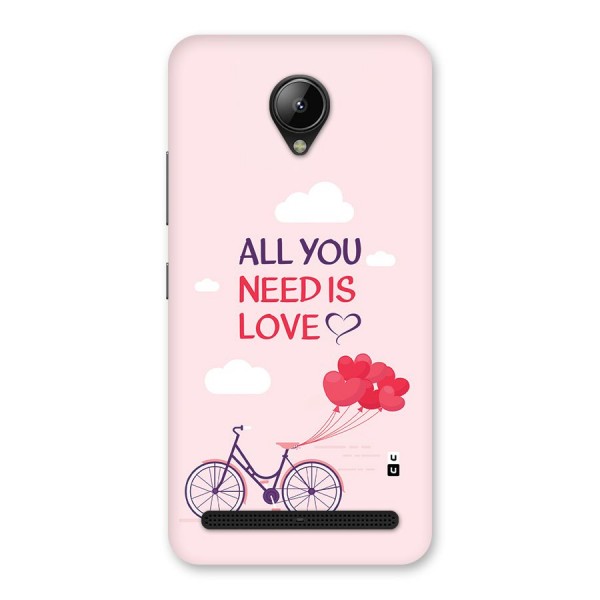 Cycle Of Love Back Case for Lenovo C2
