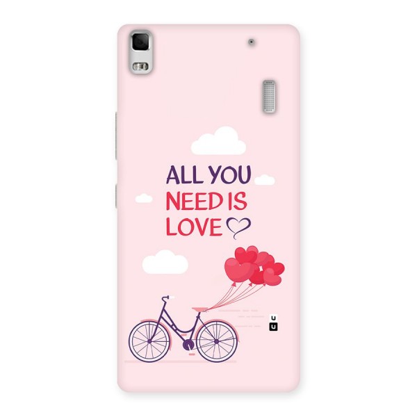 Cycle Of Love Back Case for Lenovo K3 Note