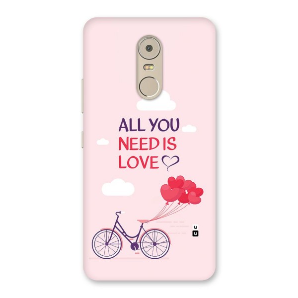 Cycle Of Love Back Case for Lenovo K6 Note