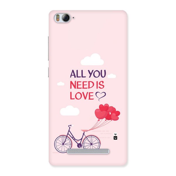 Cycle Of Love Back Case for Mi4i
