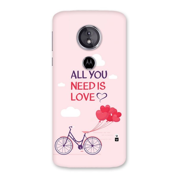 Cycle Of Love Back Case for Moto E5