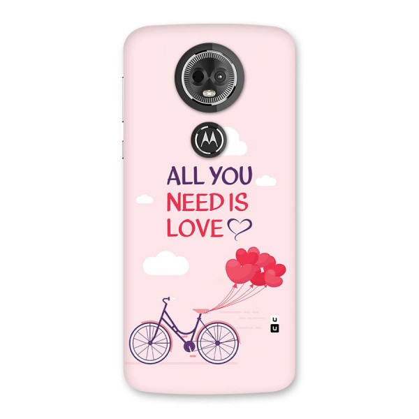 Cycle Of Love Back Case for Moto E5 Plus