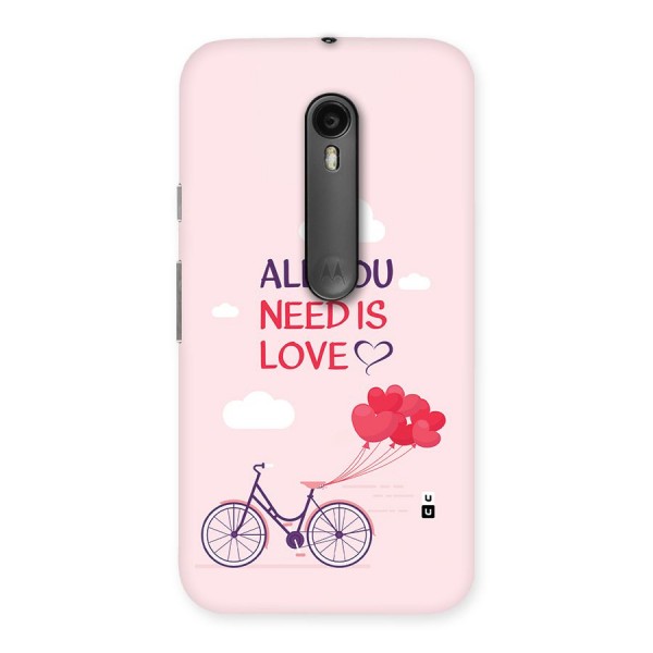 Cycle Of Love Back Case for Moto G3