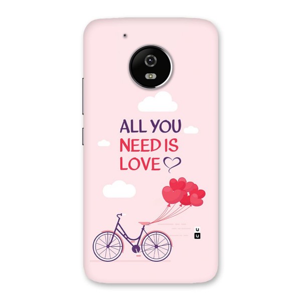 Cycle Of Love Back Case for Moto G5