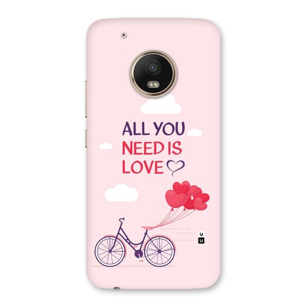 Cycle Of Love Back Case for Moto G5 Plus