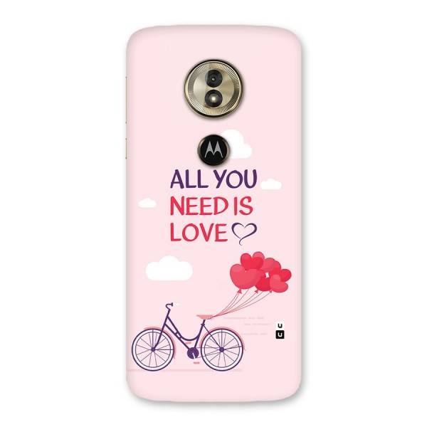 Cycle Of Love Back Case for Moto G6 Play