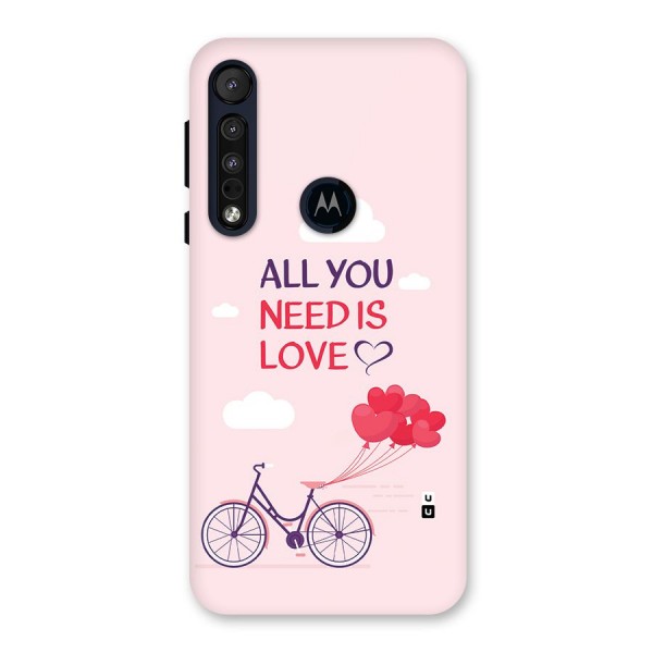 Cycle Of Love Back Case for Motorola One Macro