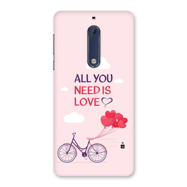 Cycle Of Love Back Case for Nokia 5