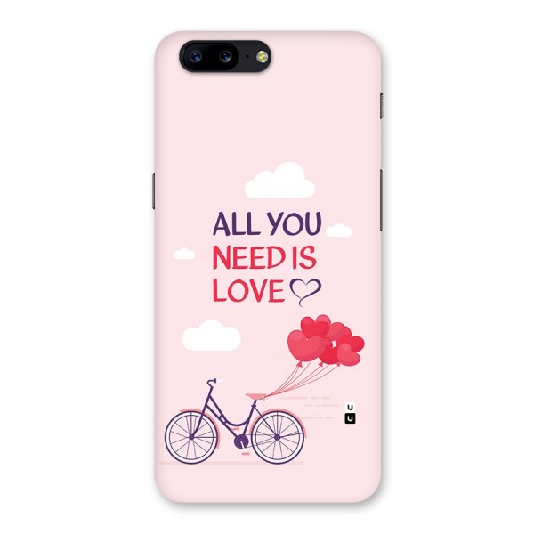 Cycle Of Love Back Case for OnePlus 5