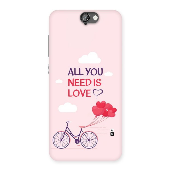 Cycle Of Love Back Case for One A9