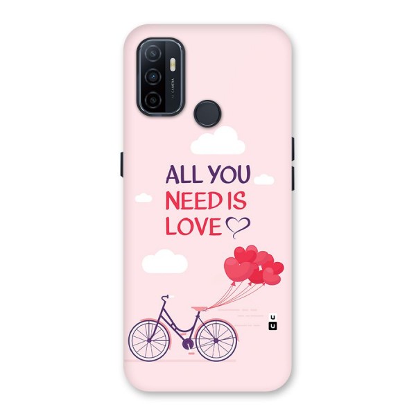 Cycle Of Love Back Case for Oppo A32