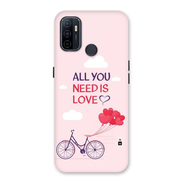 Cycle Of Love Back Case for Oppo A33 (2020)