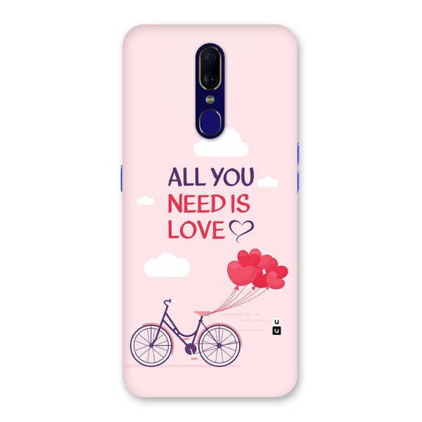 Cycle Of Love Back Case for Oppo A9