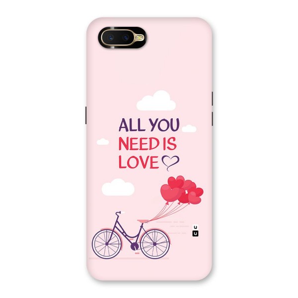 Cycle Of Love Back Case for Oppo K1
