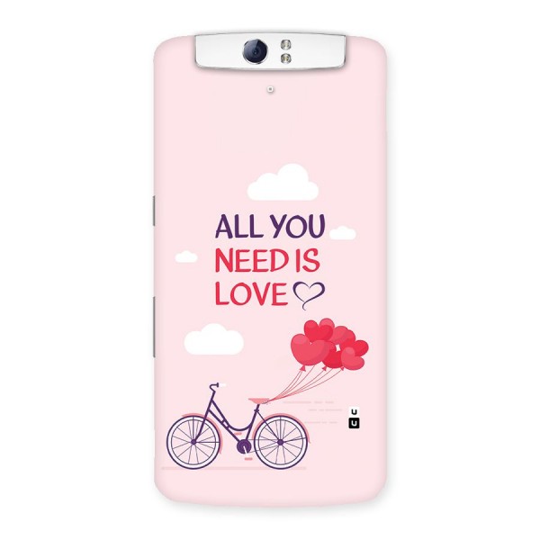Cycle Of Love Back Case for Oppo N1