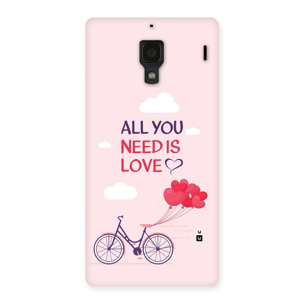 Cycle Of Love Back Case for Redmi 1s
