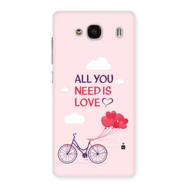 Cycle Of Love Back Case for Redmi 2 Prime