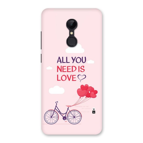 Cycle Of Love Back Case for Redmi 5