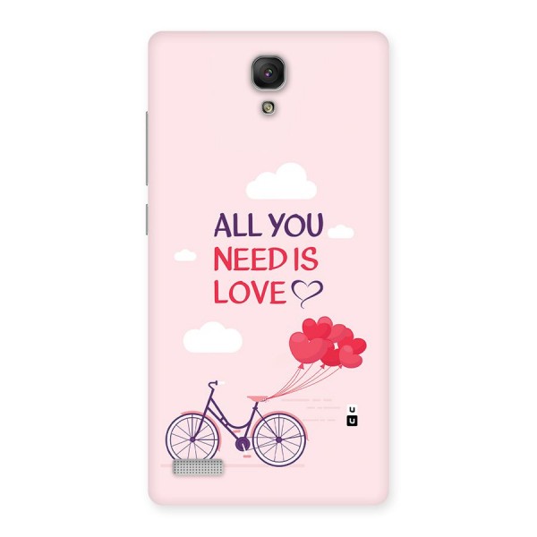 Cycle Of Love Back Case for Redmi Note