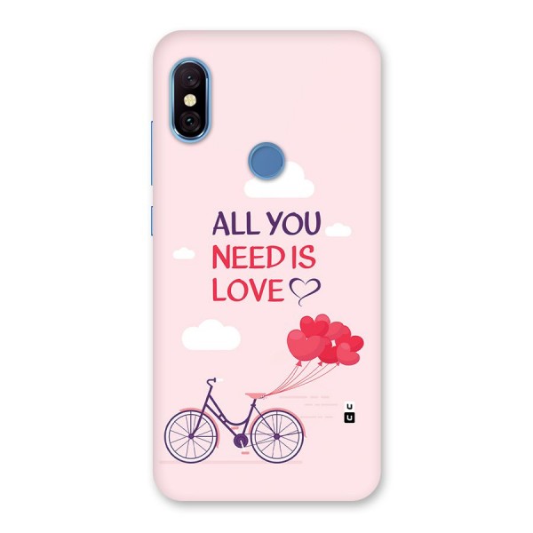 Cycle Of Love Back Case for Redmi Note 6 Pro