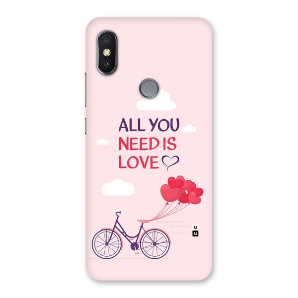 Cycle Of Love Back Case for Redmi Y2