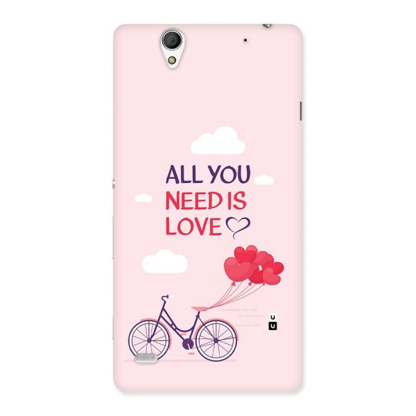 Cycle Of Love Back Case for Xperia C4